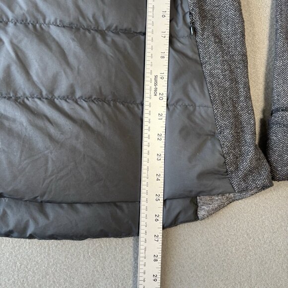 Lululemon Goose Down Fluff Off Pullover Hoodie Jacket Gray Puffer Size 6 W4B13S - Picture 11 of 16